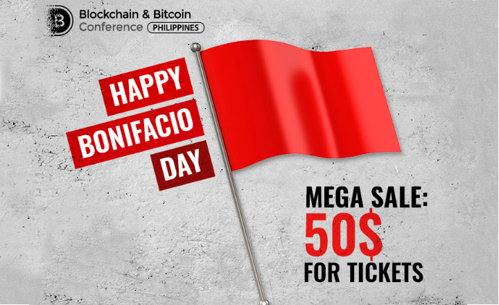 Blockchain Revolution Is Here: In Honor of Bonifacio Day, Tickets to the Philippines’ Major Blockchain Conference at Half Price