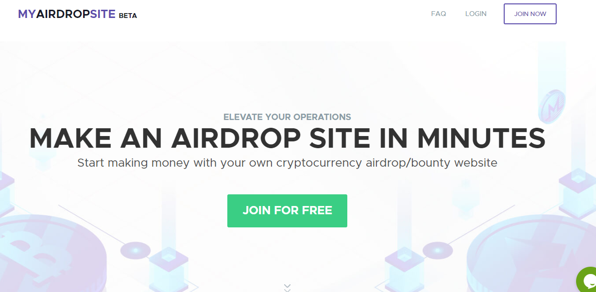 Airdroprating make an airdrop site in minutes