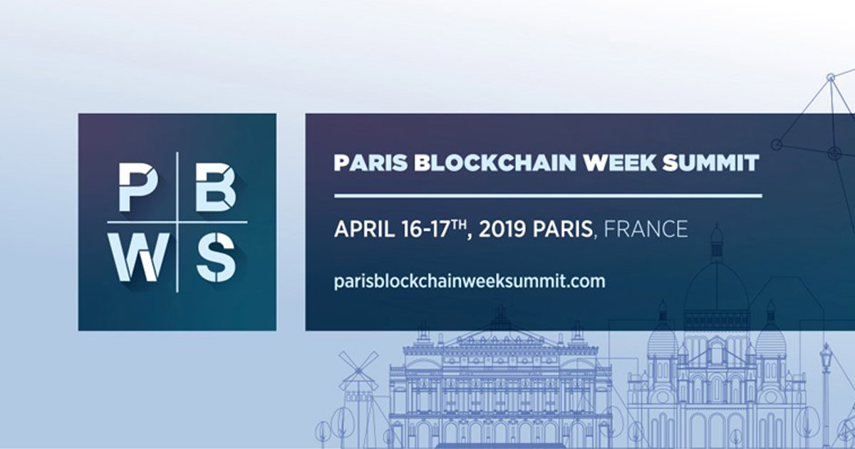 Paris Blockchain Week Summit 2019