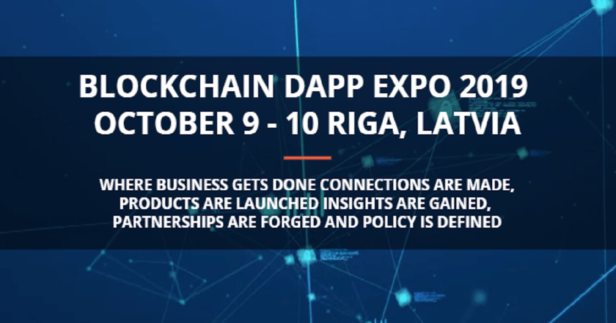 Blockchain DApp Expo 2019