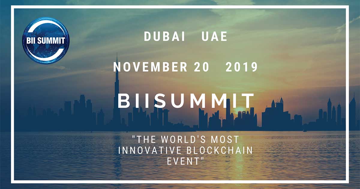 Blockchain Innovation and Investment Summit Dubai 2019