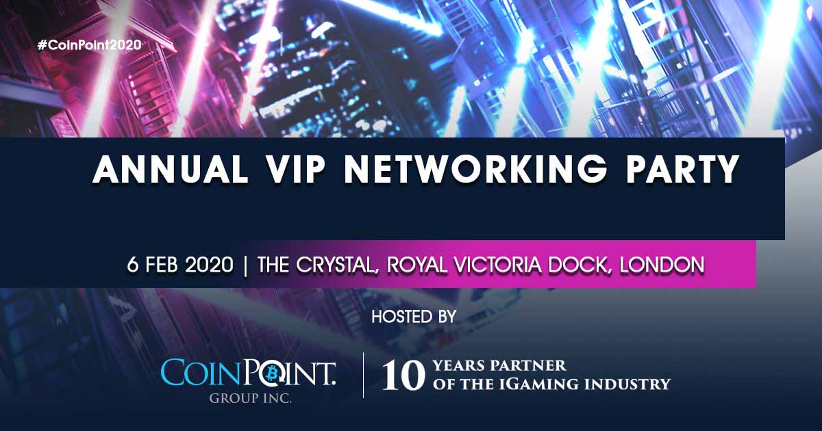 The iGaming Industry Meets Blockchain Business on February 6th 2020 During Its Annual VIP Networking Party