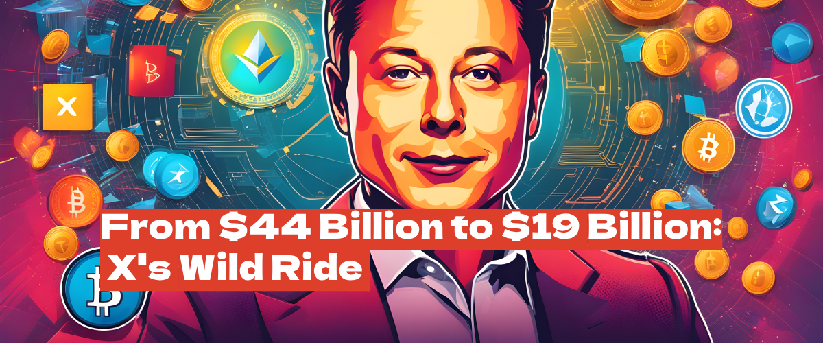 Elon Musk’s Social Media Saga: X’s Valuation Plummets, but Cryptocurrency Hopes Linger